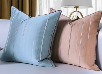 Mados plunksnos lapų geometrinis dekoratyvinis mesti pagalvę/almofadas atveju 30x50 40x60 45 50,pilka pagalvėlė padengti namų dekoravimo