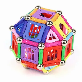 Magnetinės Lazdelės Blokai 218pcs/Set Žvalgybos Žaislai, Plastikiniai Automobilio Žaislas Švietimo Magnetas Plytų Rinkinys, Skirtas Vaikams, Vaikai