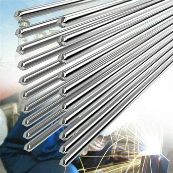 Magnio aliuminio viela su šerdimi, skirta Žemos Temperatūros Aliuminio Suvirinimas Elektrodais Srauto Core Aliuminio Elektrodą 500x2.0mm