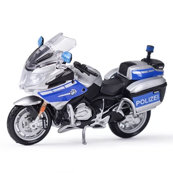 Maisto 1:18 R1200 RT Policijos lydinio Transporto priemonių, Kolekcines, Motociklo Modelį, Žaislai