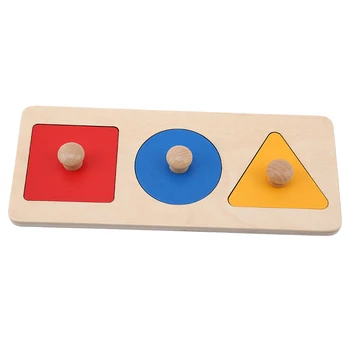 Mediniai Geometrinių Formų Rūšiavimas Matematikos Montessori Spalvinga Dėlionė Ikimokyklinio Mokymosi Švietimo Žaidimas Kūdikių Žaislai Vaikiška