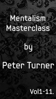 Mentalism Meistras tūrio.1-13 Peter Turner tūrio.1 - vol#12 - vol#13,Magija gudrybės
