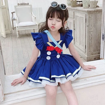 Mergaičių Kostiumas Vienodo Temperamento Princesė Palaidinė + Sijonas 2020 Metų Vasaros Naują Japonų Mokyklos Stilius Vaikų Drabužių Rinkiniai