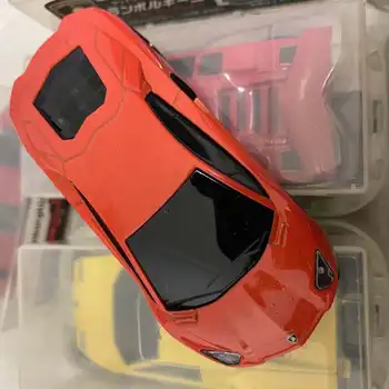 Metalo automobilio modelį 1/64 Lamborghini lydinio surinkimo automobilio modelį ribotas