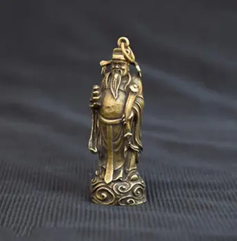 ( mini ) Išskirtinį Kinijos sendinto žalvario dievo turtų pasisekė Budos Statulėlės Statula
