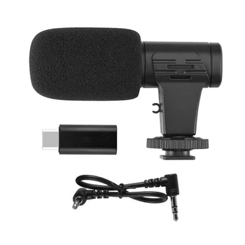 Mini Nešiojamas Mic Adapteris 3,5 mm Mikrofonas Insta 360 VIENA R, Kamera, Mikrofonas