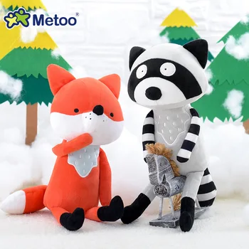 Minkštas Fox Koala Lėlės, Pliušiniai Žaislai, Įdaryti Fox Gyvūnų Vaikai Kompanionas Vaikų žaislas Vestuvių dekoravimas Metoo Lėlės