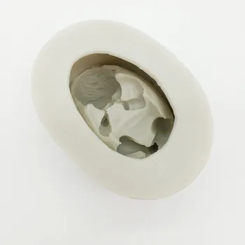 Minsunbak 3D Miega Kūdikis Silikono Formos Kūdikių Šokoladas Minkštas Vestuvių Pyragas Apdaila Įrankis Gulėti Trapus