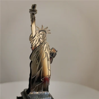 MMZ MODELIS nanyuan 3D metalo įspūdį laisvės Statula modelis 