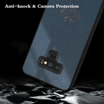 MOFi Originalų Galinį Dangtelį Samsung Galaxy Note9 Atveju Sunku PC 9 pastaba PU Odos Būsto Visapusiškai Puikus Prabangos Coque