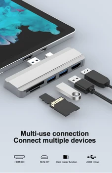 Mosible USB Hub 3.0 Docking Station 