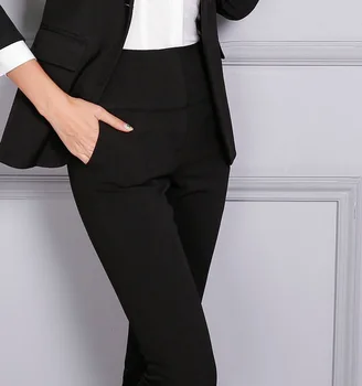 Moterų Atsitiktinis Suknelė, Kelnės Office Lady Darbas Oficialus Kelnės Korėjos Moterų Drabužių Verslo Pieštuku Kelnes 2020 Capris Rudenį, Žiemą