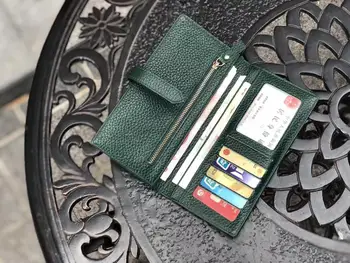 Moterų piniginės ir rankinės natūralios Odos Mados Ilgas pinigų maišas, prabangus telefonas, piniginė prabangus dizainas hasp piniginės