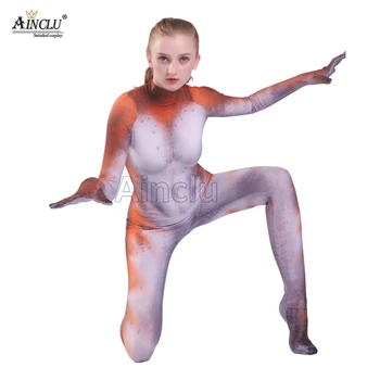 Moterų Predator Kostiumas 3D Spausdinimo Modelis Suaugusiųjų Bodysuit Kostiumas Vaikas Jumpsuits Stacy Cosplay Helovinas Šalis Zentai Kostiumas