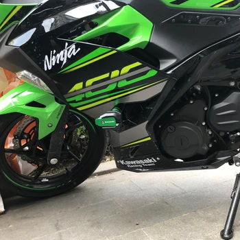Motociklas Krenta apsauginis Rėmas Slankiklį Lauktuvės Guard Katastrofos apsaugos KAWASAKI NINJA400 NINJA 400 2018-2020
