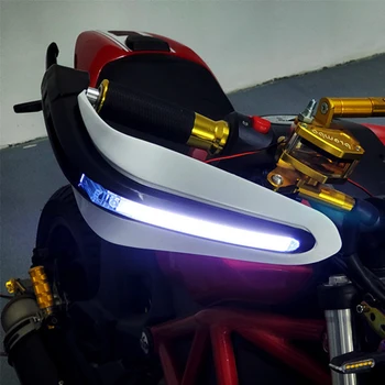 Motociklo handguard rankų apsaugų su LED honda varaderas 125 pcx 150 crm 250 sh 125i transalp 650 forza 300 2019 cb500