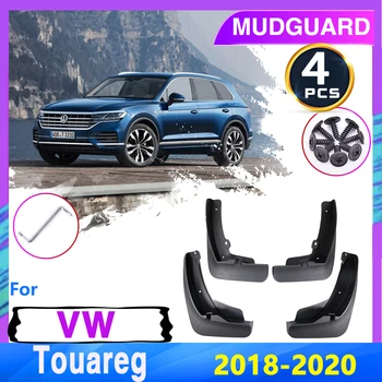 Mudflaps Mudguard Sparnas Volkswagen VW Touareg MK3 CR 2018 2019 2020 Splash Purvo Apsaugai Atvartais, Šildomi Automobilių Reikmenys Prekės
