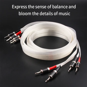 Muzikos juostelės hifi skirta garso garsiakalbio kabelį dekoderis, stiprintuvas ir kitos Hi-end įranga, ryšio kabelis