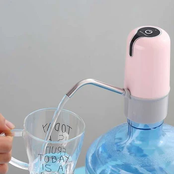 NAMŲ-Vandens Butelis Siurblys USB jungtį Automatinis Geriamojo Vandens Siurblio Nešiojamieji Elektriniai Vandens Dozatorius Vandens Butelis Jungiklis USB