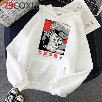 Naruto Sasuke Akatsuki Itachi hoodies moterų spausdinti grunge moterų drabužių streetwear (puloveris)