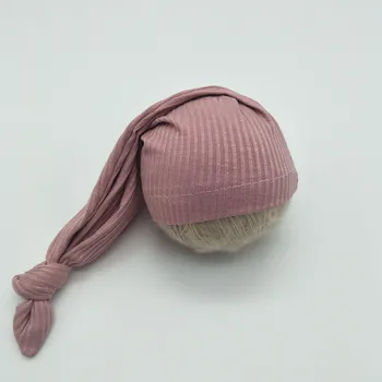 Naujagimio Sleepy Hat Kūdikių Medvilnės Skrybėlę Naujagimių Priedai, Baby Girl Berniukas Skrybėlę Kūdikių Fotografija Rekvizitai