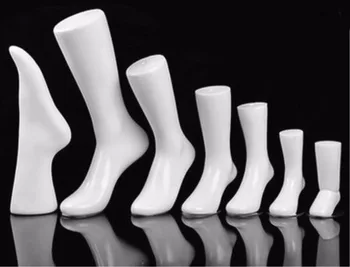 Naujas 1pc Vyrų Manekenas Manekeno Ilgis Rodyti Priemonė, Plastikiniai Liemens Balta Koja Su Magnetais