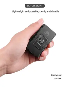 Naujas 2T6 Anti-glare Dviračio Šviesos USB Įkrovimą, Built-in Baterijos Vairas Elektra Ekranas Dviratį Dviračiu Priekinių žibintų Dviračių Priedai
