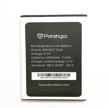 Naujas 3.7 V Pakeitimo PSP3516 Baterija Prestigio WIZE MX3 MultiPhone PSP 3516 DUO / PSP3527 Batterie Mobiliojo Telefono Baterijas