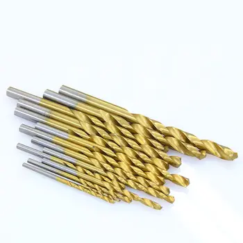 Naujas 50Pcs/Set Twist Drill Bit Metalo Nustatyti 1/1.5/2/2.5/3mm, Grąžtai Didelis Anglies Plieno, Medžio Grąžtai, elektrinių Įrankių Twist drill bit
