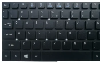 NAUJAS anglų Klaviatūra Acer PK130IN2A00 PK130N41A00 MP-10K33U4-6981W MUMS Nešiojamojo kompiuterio Klaviatūra juoda