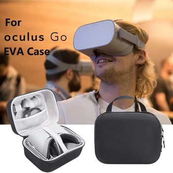 Naujas atsparus smūgiams Sunku Apsaugos EVA Atveju Rankinėje Langelį Oculus Eiti VR Akiniai