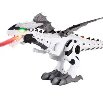 Naujas Atvykimo Dinozauras, Žaislai Vaikams, Žaislai Balta Purškimo Elektros Dinozauras, Mechaninė Pterosaurs Dinozaurų Žaislas Berniukas Mergaitė