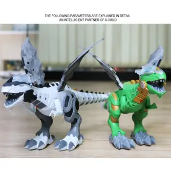 Naujas Atvykimo Dinozauras, Žaislai Vaikams, Žaislai Balta Purškimo Elektros Dinozauras, Mechaninė Pterosaurs Dinozaurų Žaislas Berniukas Mergaitė