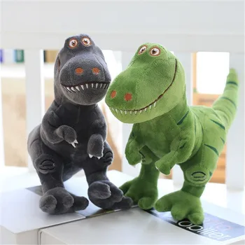 Naujas atvykimo Dinozaurų pliušiniai žaislai pomėgiai animacinių filmų Tyrannosaurus įdaryti žaislas lėlės vaikams berniukams, kūdikių Gimtadienio dovana