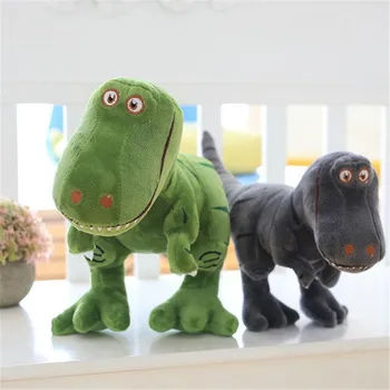 Naujas atvykimo Dinozaurų pliušiniai žaislai pomėgiai animacinių filmų Tyrannosaurus įdaryti žaislas lėlės vaikams berniukams, kūdikių Gimtadienio dovana