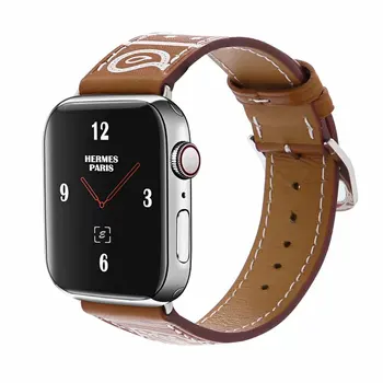 Naujas Atvykimo Odinis Dirželis, Apple Watch Band 42mm 38mm 40mm 44mm Vieną Turą Apyrankę Watchband už iWatch 4 3 2 1