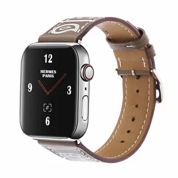 Naujas Atvykimo Odinis Dirželis, Apple Watch Band 42mm 38mm 40mm 44mm Vieną Turą Apyrankę Watchband už iWatch 4 3 2 1