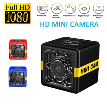 NAUJAS HD 1080P Mini Kamera Jutiklis, Naktinio Matymo Kamera Judesio DVR Mikro Kamera, Sporto DV Vaizdo Spalvos mažą Kamerą pk sq16 sq11 kv.