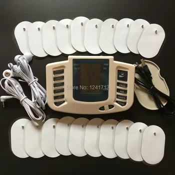 Naujas JR309 Sveikatos Priežiūros Elektros Raumenų Stimuliatorius Massager Dešimtis Akupunktūros Terapija Mašina Lieknėjimo Body Massager 20pcs pagalvėlės