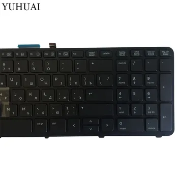 NAUJAS rusijos Nešiojamojo kompiuterio Klaviatūra HP Zbook 15 Zbook 17 733688-251 black RU Išdėstymas Apšvietimu MP-12023SUJ698W PK130TK2A05 HSTNN-C77C
