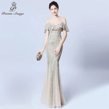 Naujas Seksualus, Elegantiškas vakarinę Suknelę vestido de festa Saldainiai spalvų Ilgai China prom chalatai Oficialų Šalis suknelė