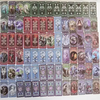 Naujas Taro kortos oracles denio paslaptingas būrimą legendos tarot denio moterų, mergaičių kortų žaidimas, stalo žaidimas