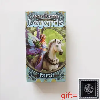 Naujas Taro kortos oracles denio paslaptingas būrimą legendos tarot denio moterų, mergaičių kortų žaidimas, stalo žaidimas