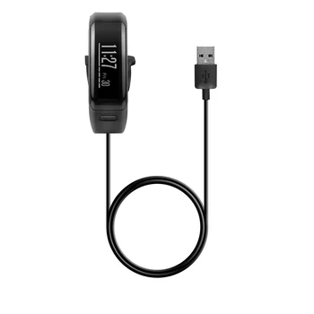 NAUJAS USB Power Įkroviklio Kabelį Garmin vivosmart HR Greito Įkrovimo Dokas 1m Duomenų Laidas Garmin VIVOSMART HR+ Požiūrį X40 Žiūrėti