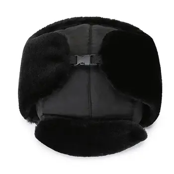 Naujas Vientisos Spalvos Unisex Žiemos Tirštėti Skrybėlę Medžioklės Skrybėlės Moterims Ir Vyrams Ausies Šiltą Kepurę Lauko Versatilely Bžūp Gorros Moteriškos Kepurės