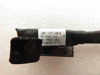 NAUJI originalus led ekranas vaizdo plokščių kabelių lenovo B570 B575 V570 V575 B575e B570e LA57 LVDS LAIDO 50.4IH07.50 012.4IH07.002
