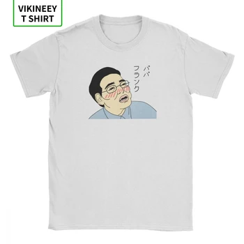 Naujovė Papa Franku Purvinas Frank T-Shirt Vyrams Medvilnės Marškinėliai Joji Rožinė Vaikinas Meme Japonijos 