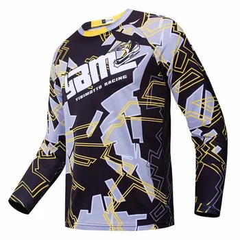 Naujų, atvykstančių motokroso jersey 2021 m. visi kalnų dviratis Enduro apranga kalnų jersey ilgai MTB T-shirt DH BMX dviračių marškinėliai