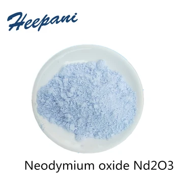 Nemokamas pristatymas grynas 99.9% Neodimio oksidas Nd2O3 milteliai retos žemėje medžiagos lydinių, keramikos žaliavų ir stiklo