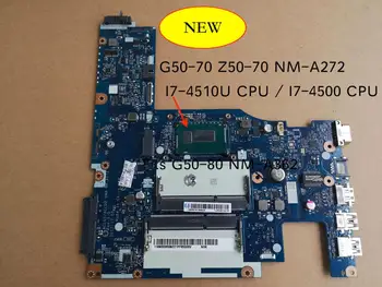 Nemokamas Pristatymas Lenovo G50-70 G50-70M Z50-70 G50-80 NM-A272 NM-A362 nešiojamojo kompiuterio motininė plokštė i7-4510u i7-4500u 5B20G36670